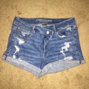 American Eagle high waisted shorts size 14